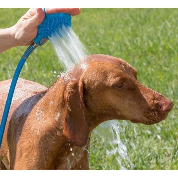 Silicone Pet Bath Gloves Shower Massage Brush Tool