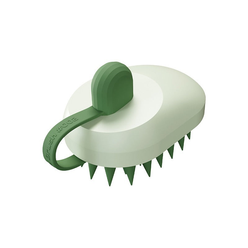Soft Gel Pet Shampoo Massage Bath Brush Tool