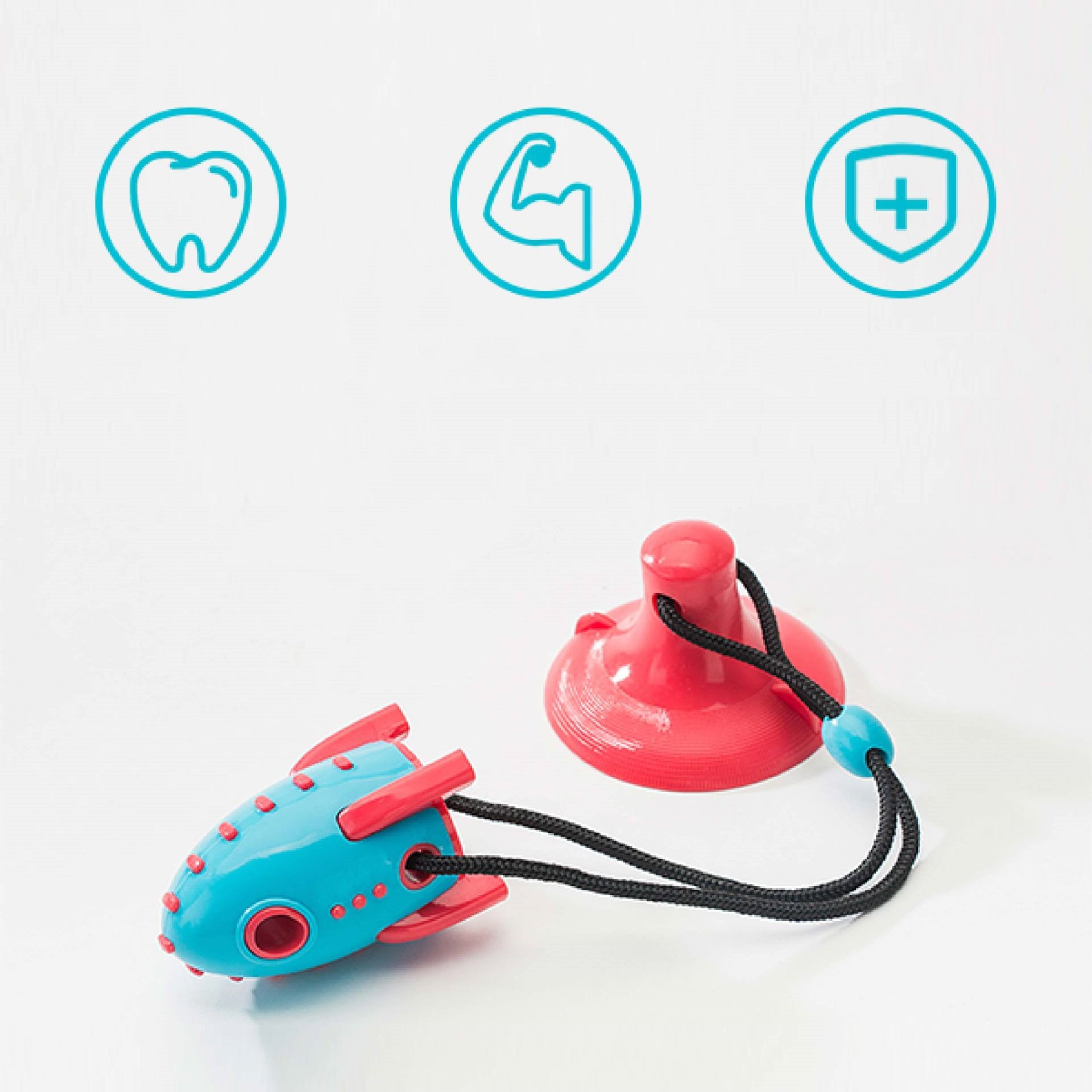 Bite-Resistant Pet Toy Food-Dispensing Chew Toy
