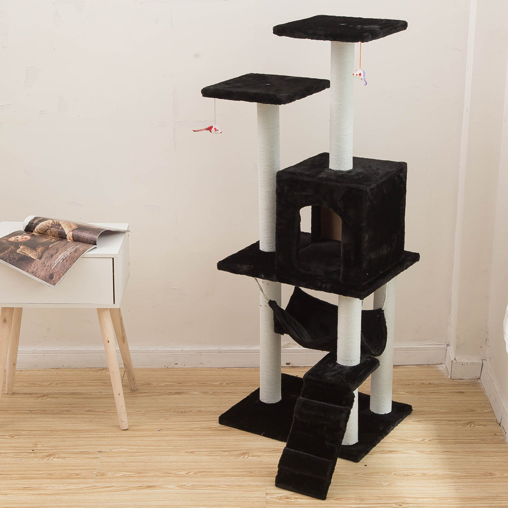 Pet Climbing Frame Interactive Toy Set