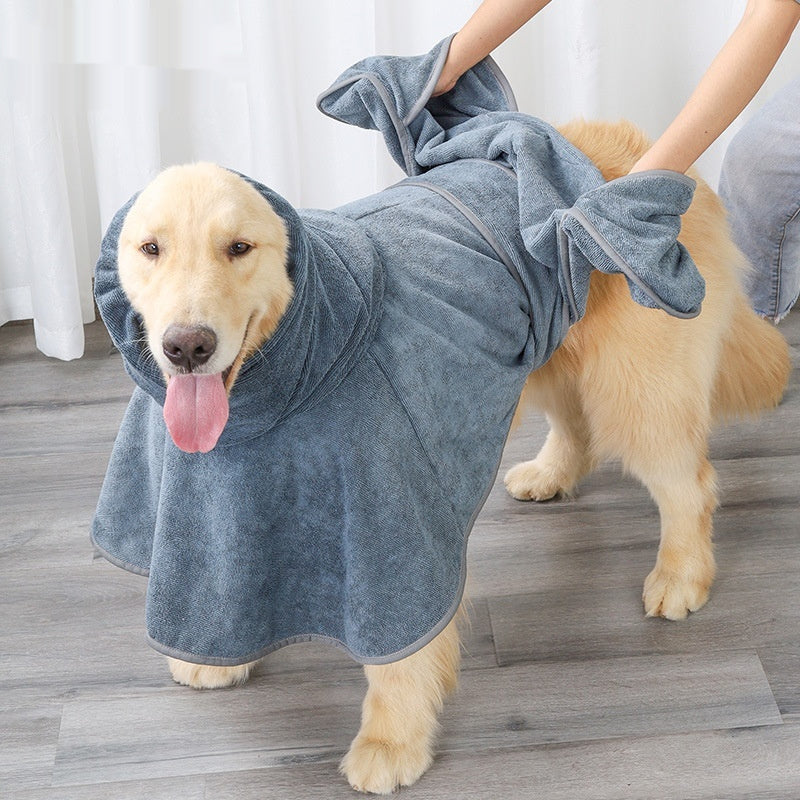 Pet Cotton Bath Towel Quick Dry Absorbent Cloth