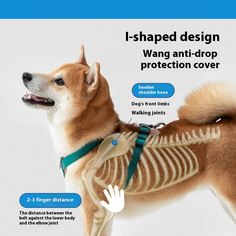 Pet Multifunctional Explosion-Proof Chest Strap Rope Leash