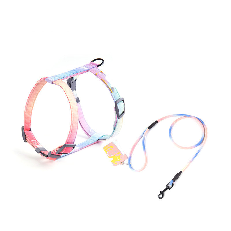 Pet Fashion Anti-Escape Harness With Leash Set