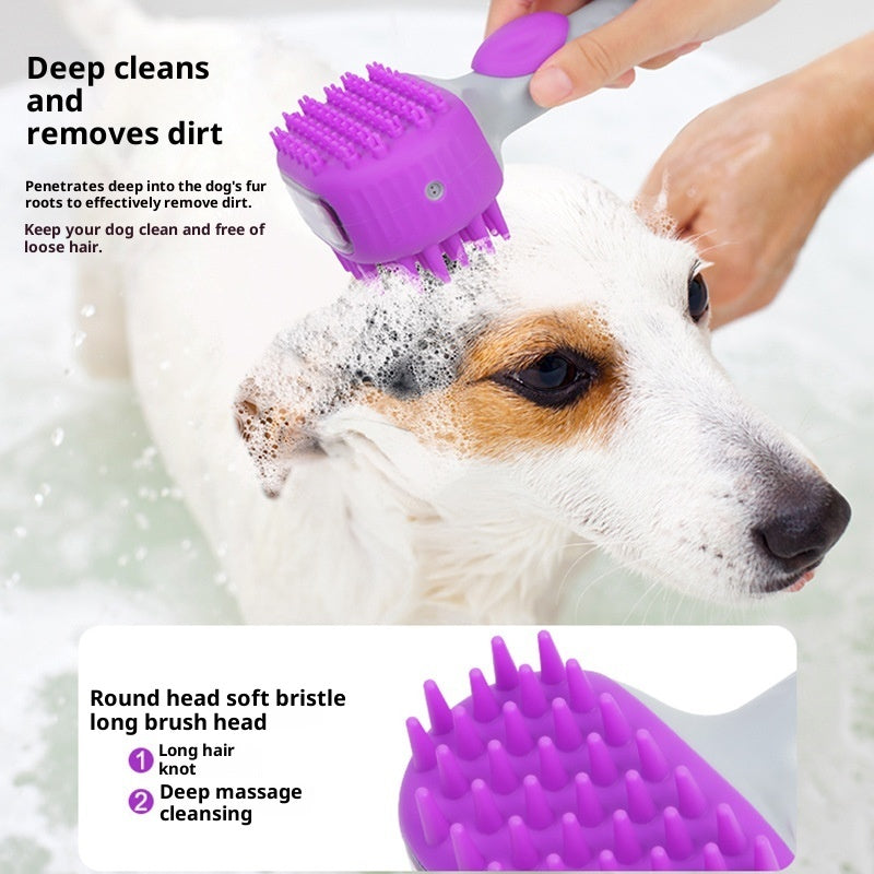 Pet Shower Brush Floating Bath Hair Cleaning Tool