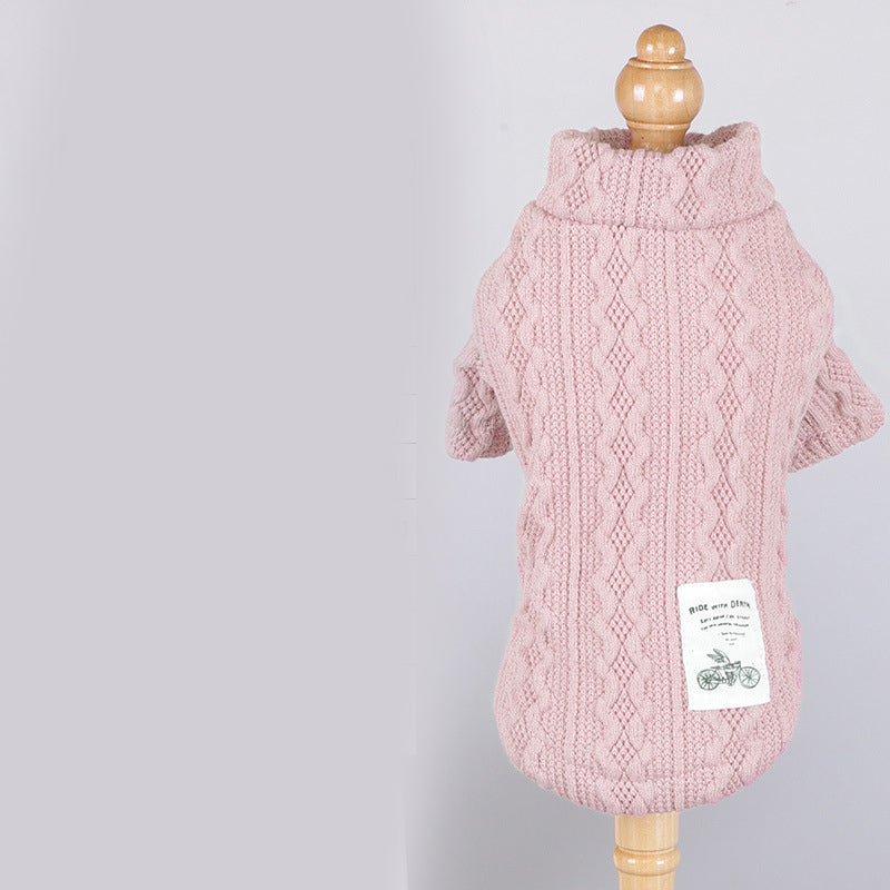 Pet Knitted Sweater Warm Clothing Pullover