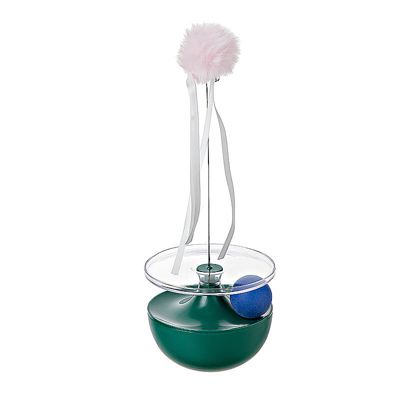 Interactive Pet Toy Spinning Stick Tumbler