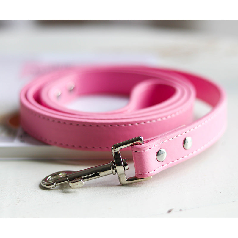 Pet Leash With Adjustable Collar