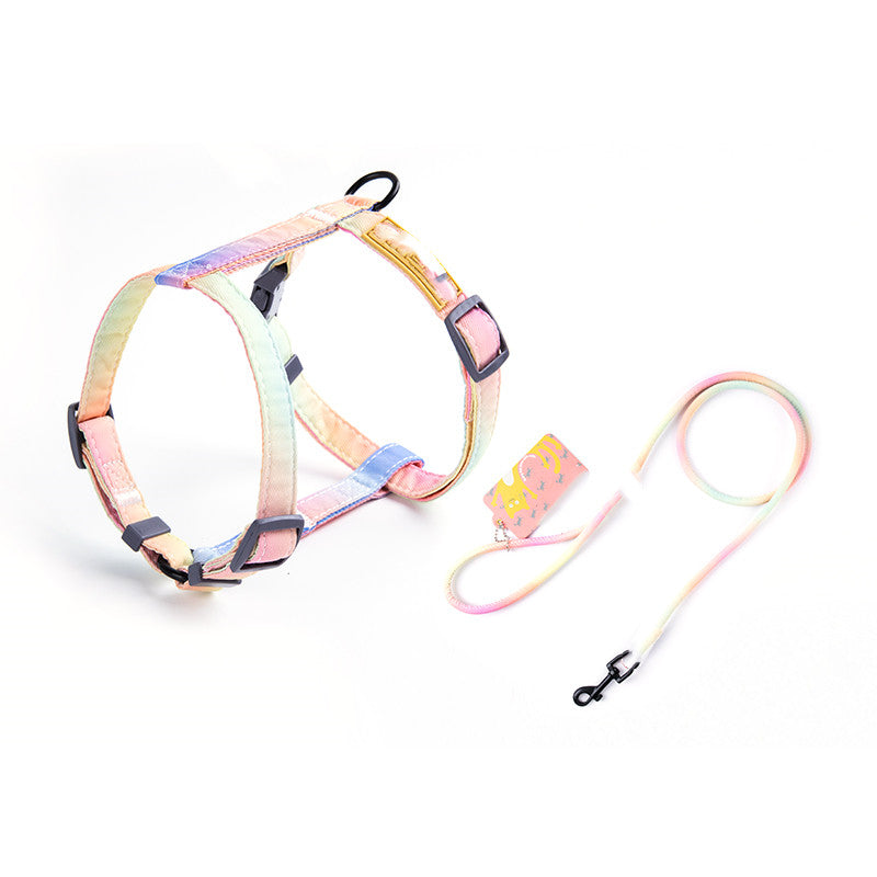 Pet Fashion Anti-Escape Harness With Leash Set
