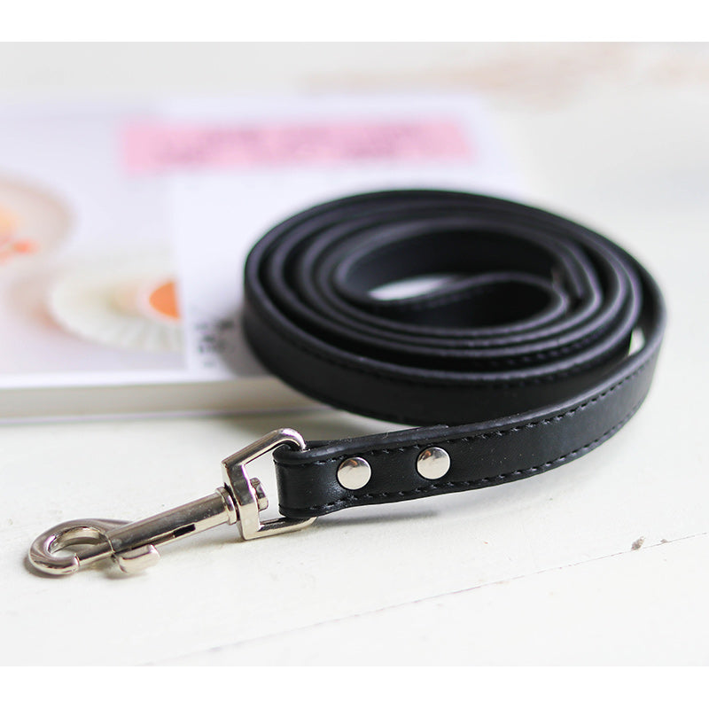 Pet Leash With Adjustable Collar