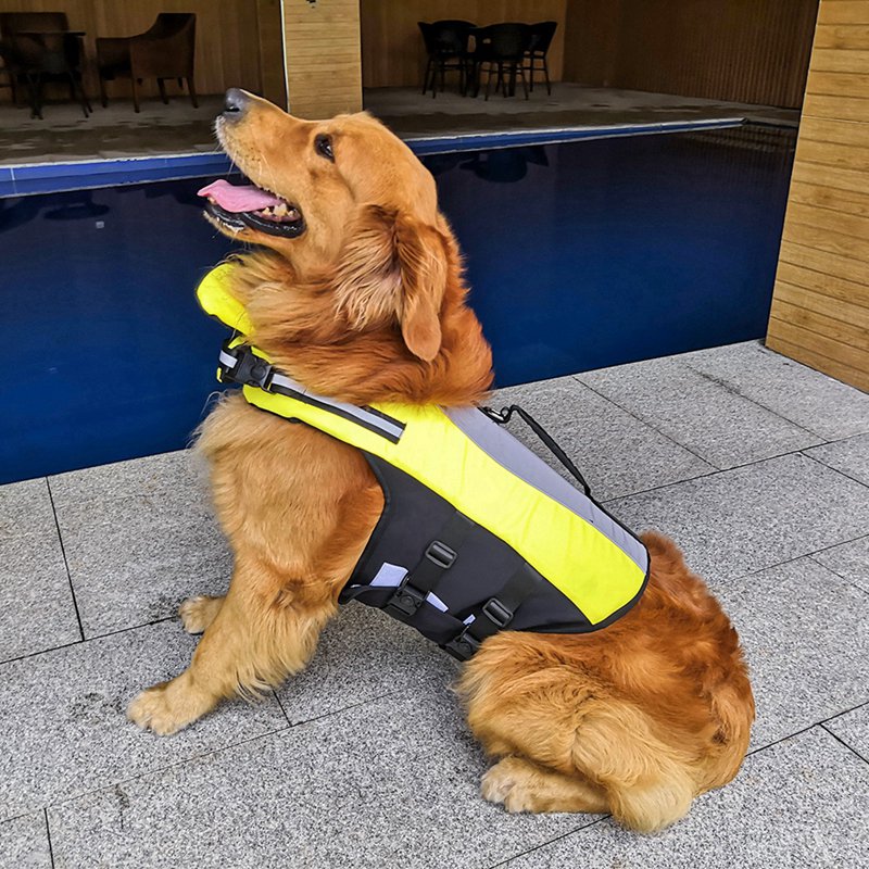 Reflective Nylon Pet Life Jacket Airbag Vest