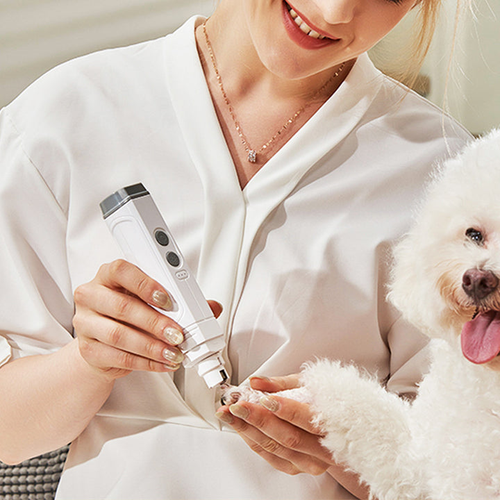 Automatic Pet Nail Trimmer With Double High-Power Lamp