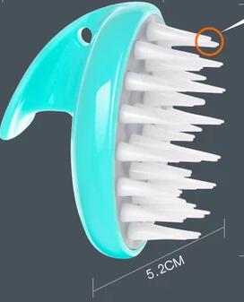Comfortable Pet Bath Massage Brush Comb Grooming Tool