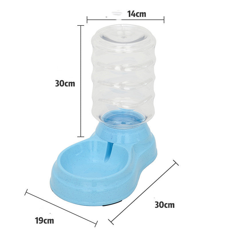 Automatic Pet Water Fountain Food Feeder Bowl 1.8L
