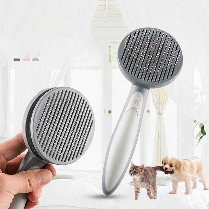Pet Slicker Grooming Brush For Fur Shedding Removal