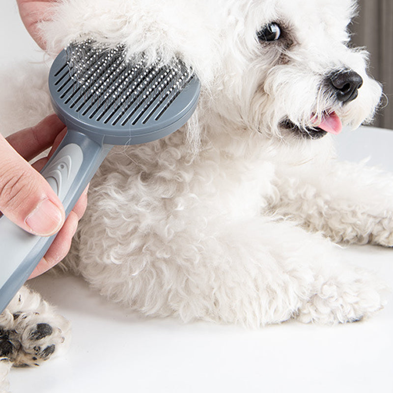 Pet Slicker Grooming Brush For Fur Shedding Removal