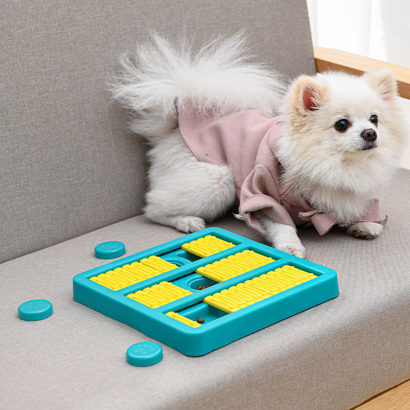 Rotating Interactive Pet Toy Slow Feeder Treat Dispenser