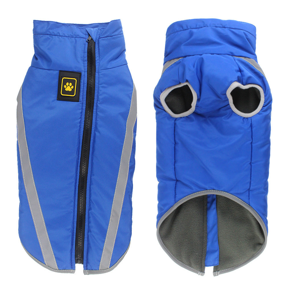 Reflective Winter Padded Pet Warm Jacket
