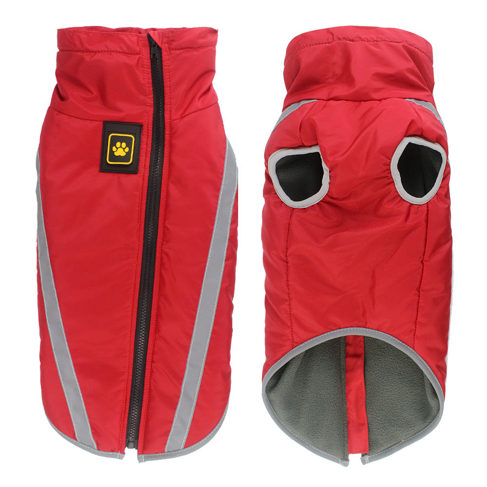 Reflective Winter Padded Pet Warm Jacket