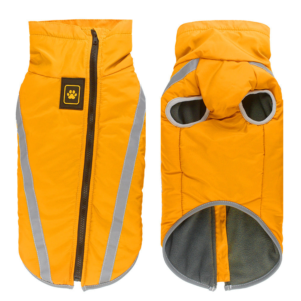 Reflective Winter Padded Pet Warm Jacket
