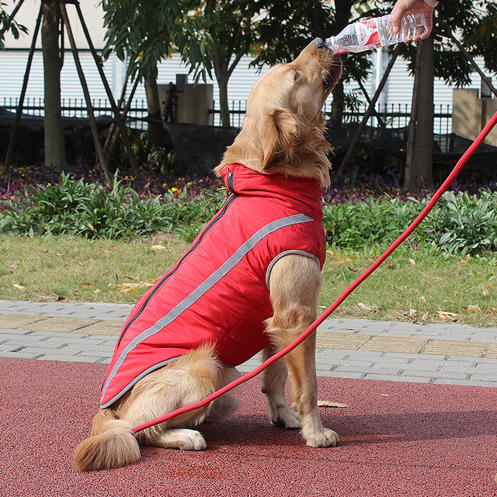 Reflective Winter Padded Pet Warm Jacket
