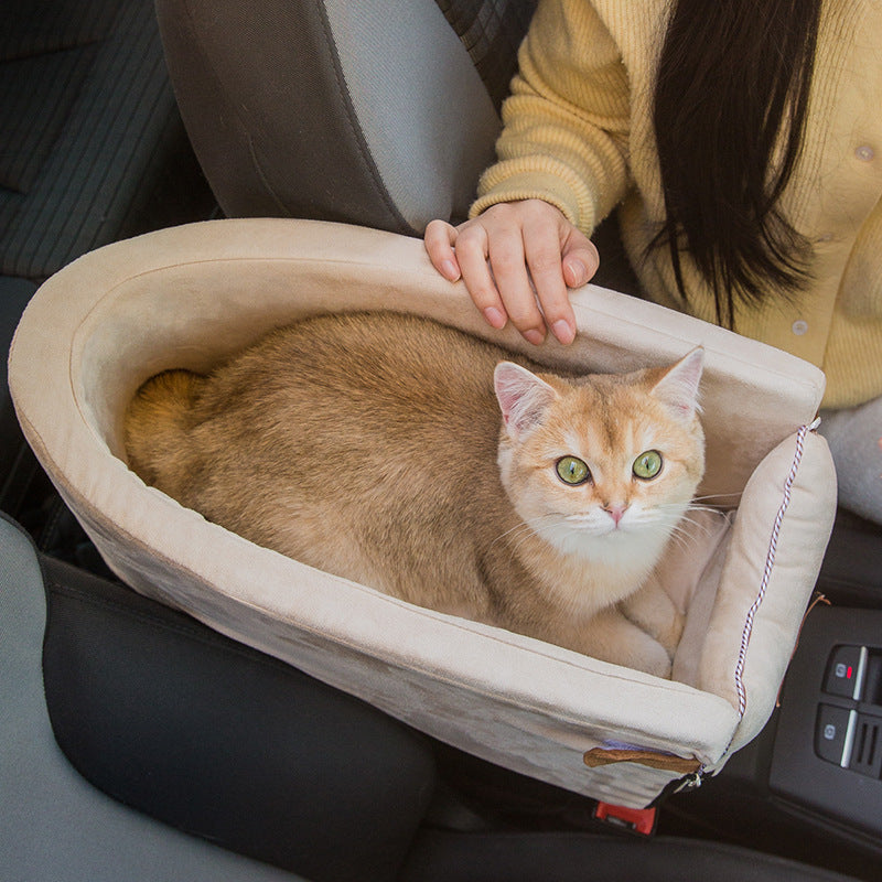 Car Safety Pet Bed Travel Seat Carrier