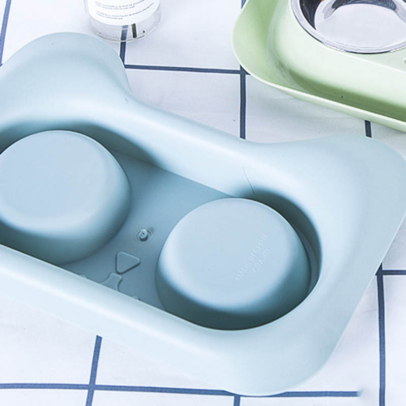 Pet Stainless Steel Feeding Drinking Bowl