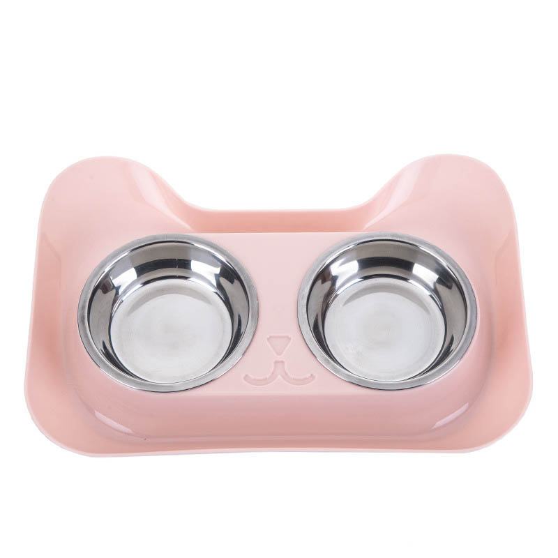 Pet Stainless Steel Feeding Drinking Bowl