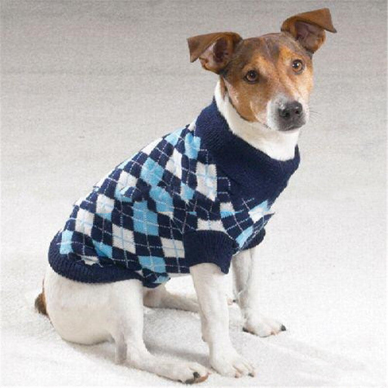 Pet Knitted Sweater Warm Clothing Pullover