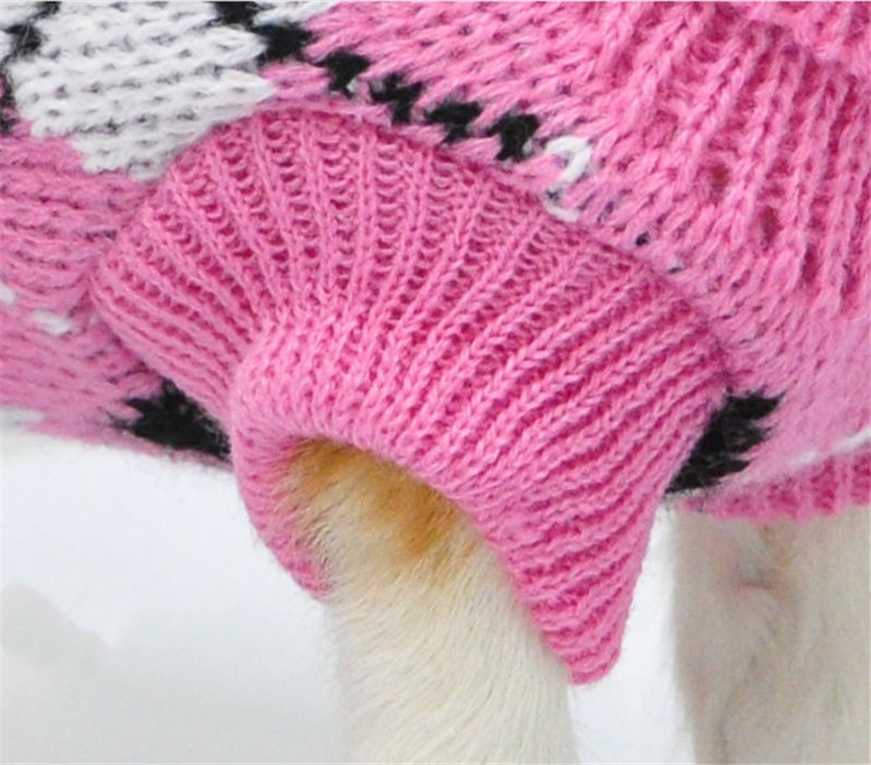 Pet Knitted Sweater Warm Clothing Pullover