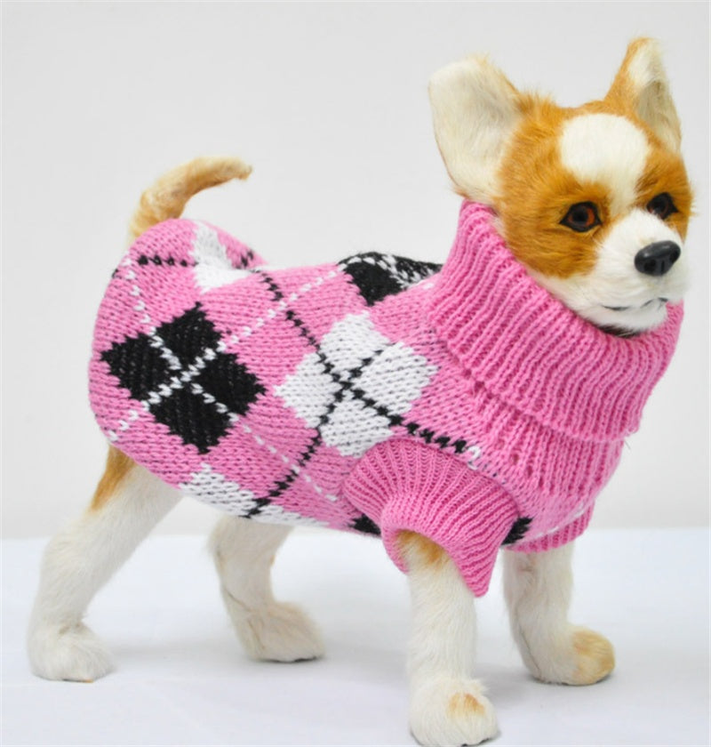 Pet Knitted Sweater Warm Clothing Pullover