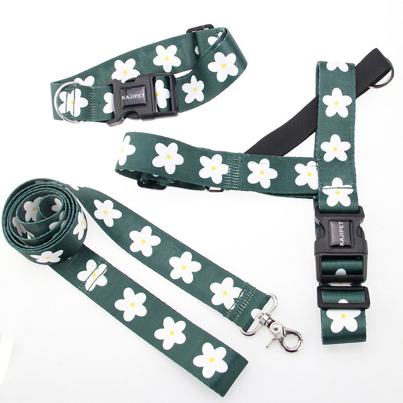 Pet Vest Style Leash Harness Set Adjustable Control