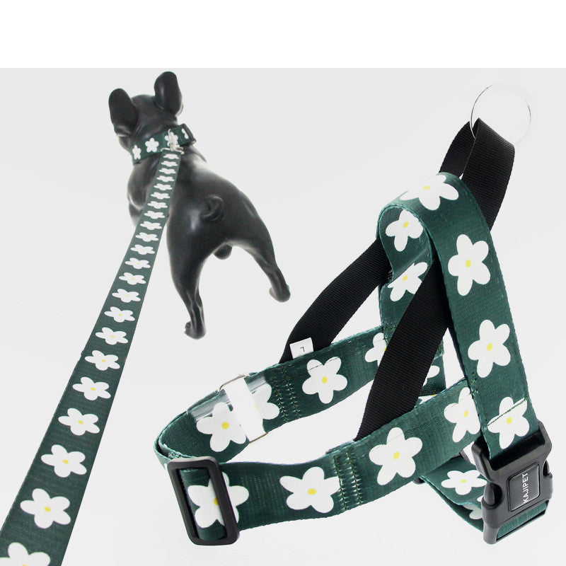 Pet Vest Style Leash Harness Set Adjustable Control