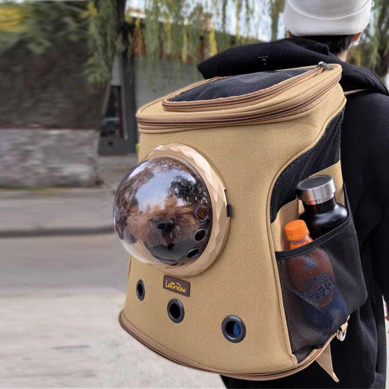 Portable Pet Carrier Backpack For Medium-Sized Pets
