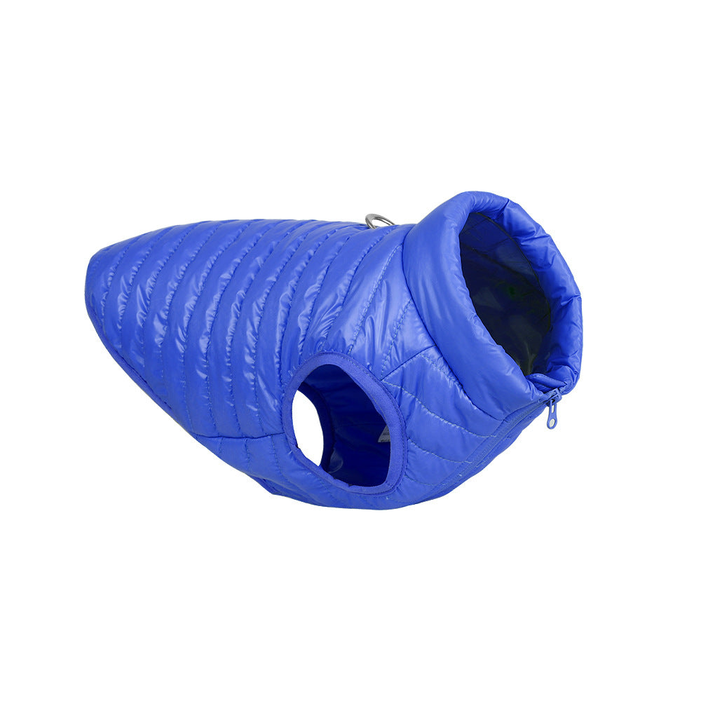 Nylon Zipper Autumn Winter Pet Puppy Jacket