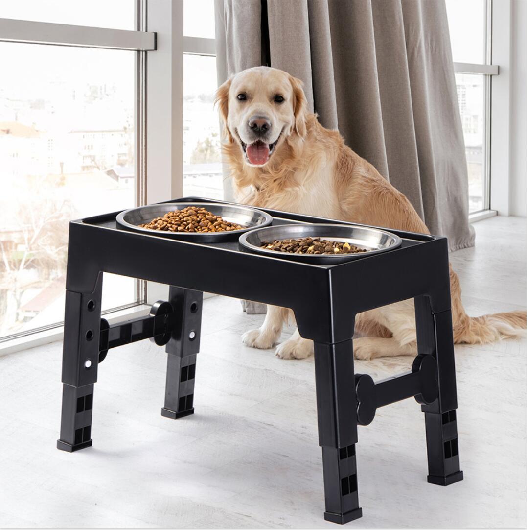 Pet Lifting Feeding Bowl Neck Protection Anti-Tumble Stand