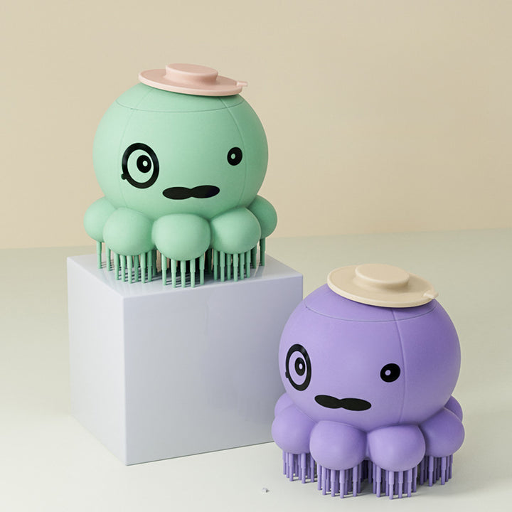 Pet Silicone Bath Massage Brush Body Wash Comb