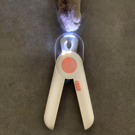 LED Pet Nail Clipper With Safety Light