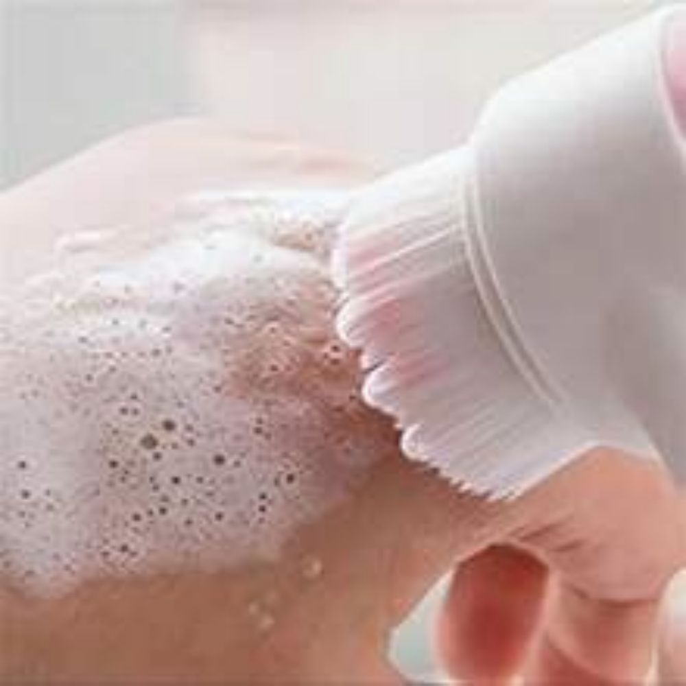 Nylon Pet Paw Brush Gentle Grooming And Massage Tool
