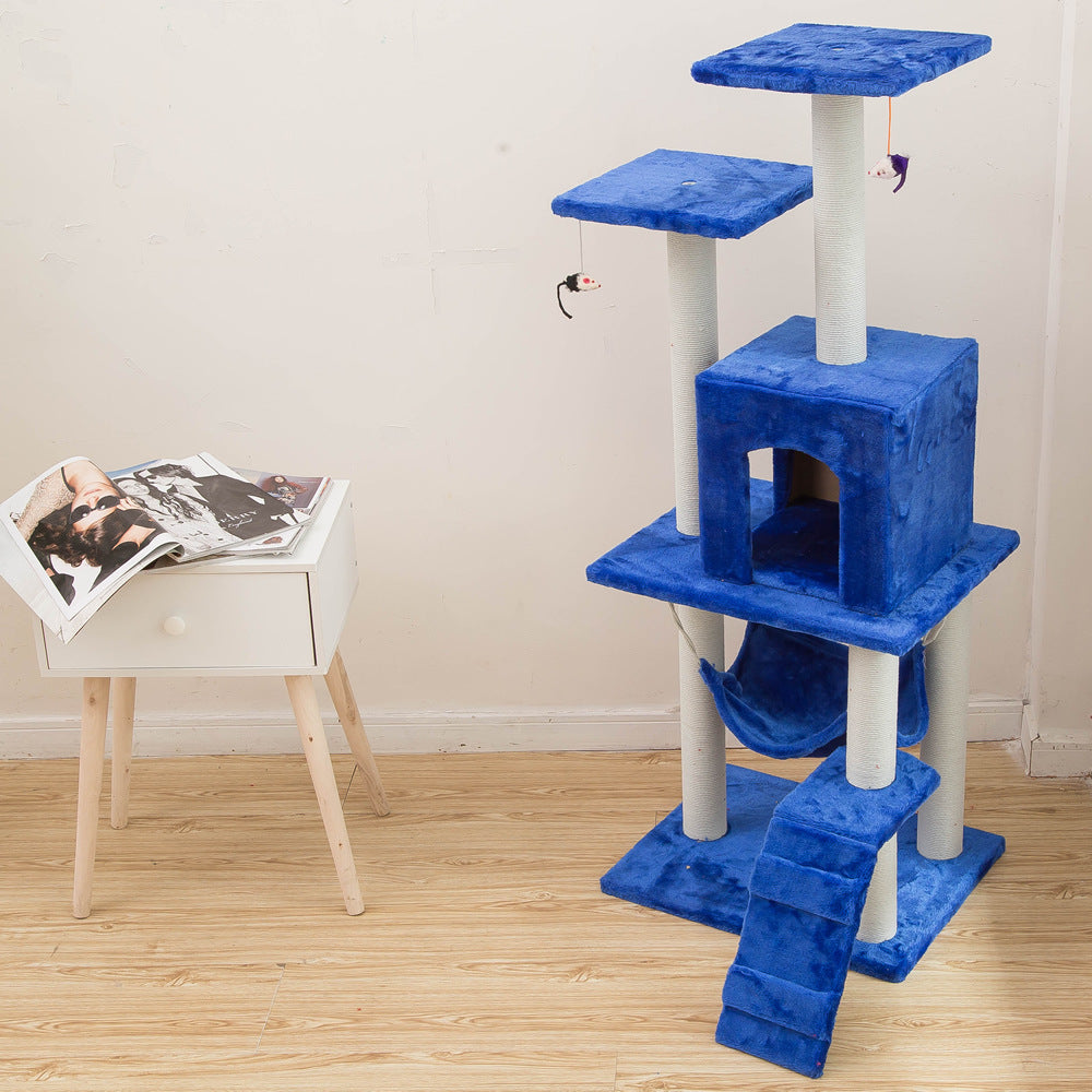 Pet Climbing Frame Interactive Toy Set