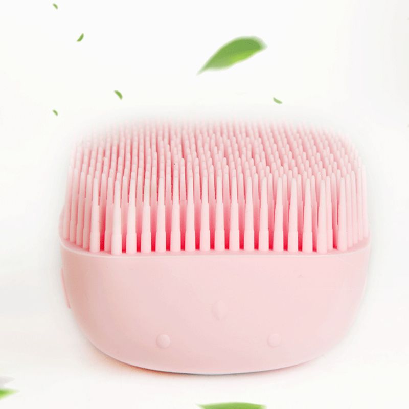 Soft Silicone Pet Bath Brush Shampoo Dispenser Comb