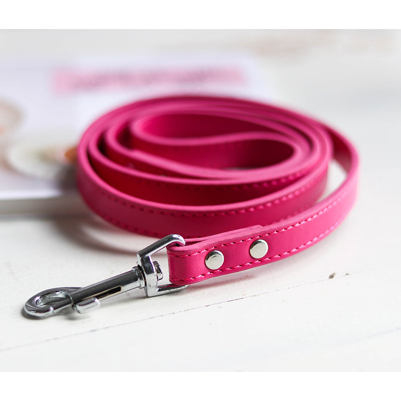 Pet Leash With Adjustable Collar