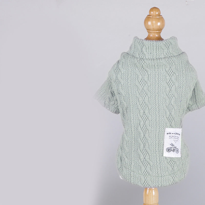 Pet Knitted Sweater Warm Clothing Pullover