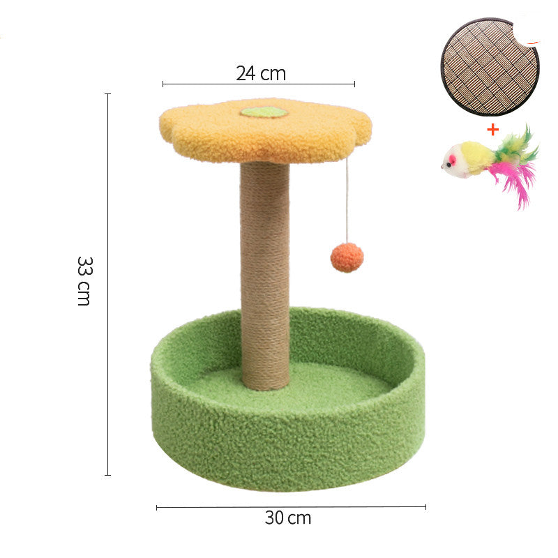Claw Grinding and Interactive Pet Teaser Toy