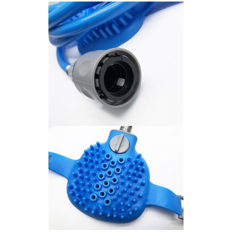Silicone Pet Bath Gloves Shower Massage Brush Tool