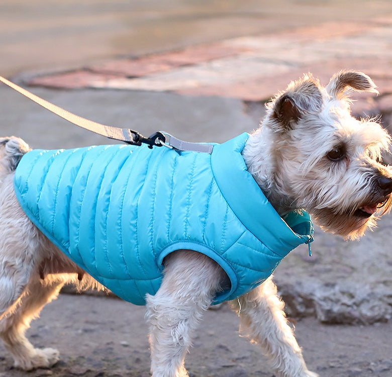 Nylon Zipper Autumn Winter Pet Puppy Jacket