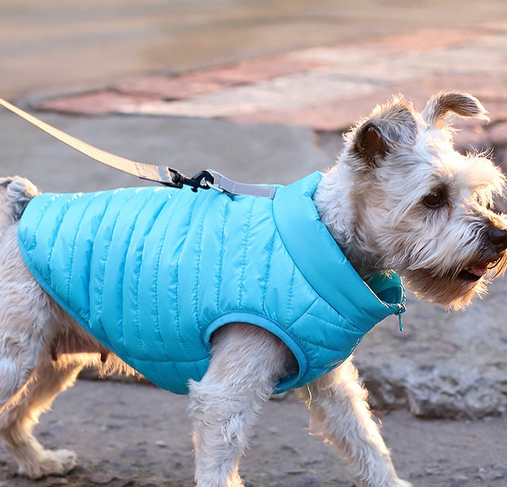Nylon Zipper Autumn Winter Pet Puppy Jacket