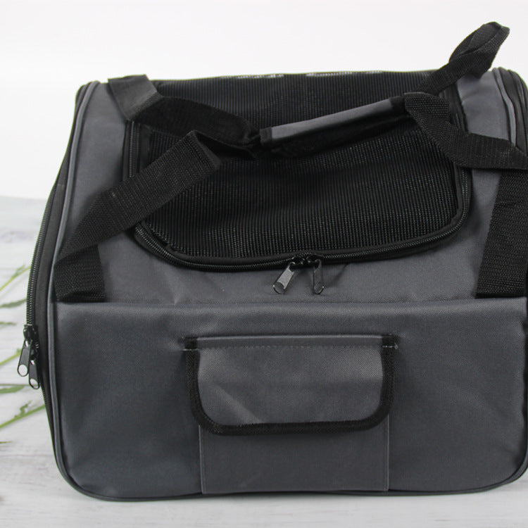 Foldable Pet Car Seat Carrier Bag With Hammock