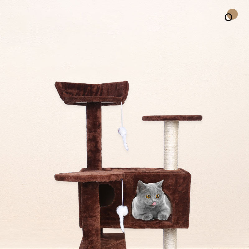 Luxury Villa Pet Indoor Climbing Frame Toy Set