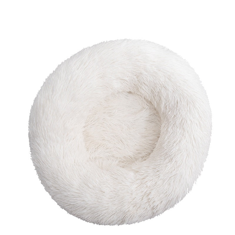 Pet Round Cotton Winter Warm Sleeping Bed Kennel