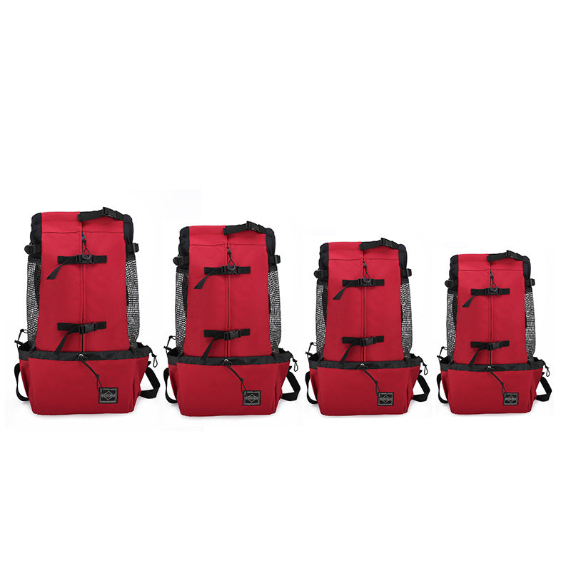 Portable Double-Shoulder Pet Carrier Backpack For Travel